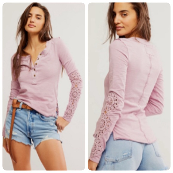 Free People Tops - Free People OUR SONG HENLEY TOP SIZE SMALL